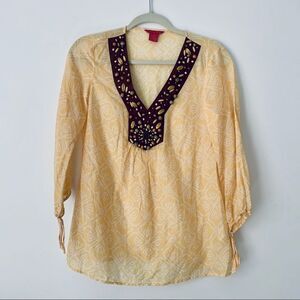 Flowy / Beaded Top perfect for summer fashion